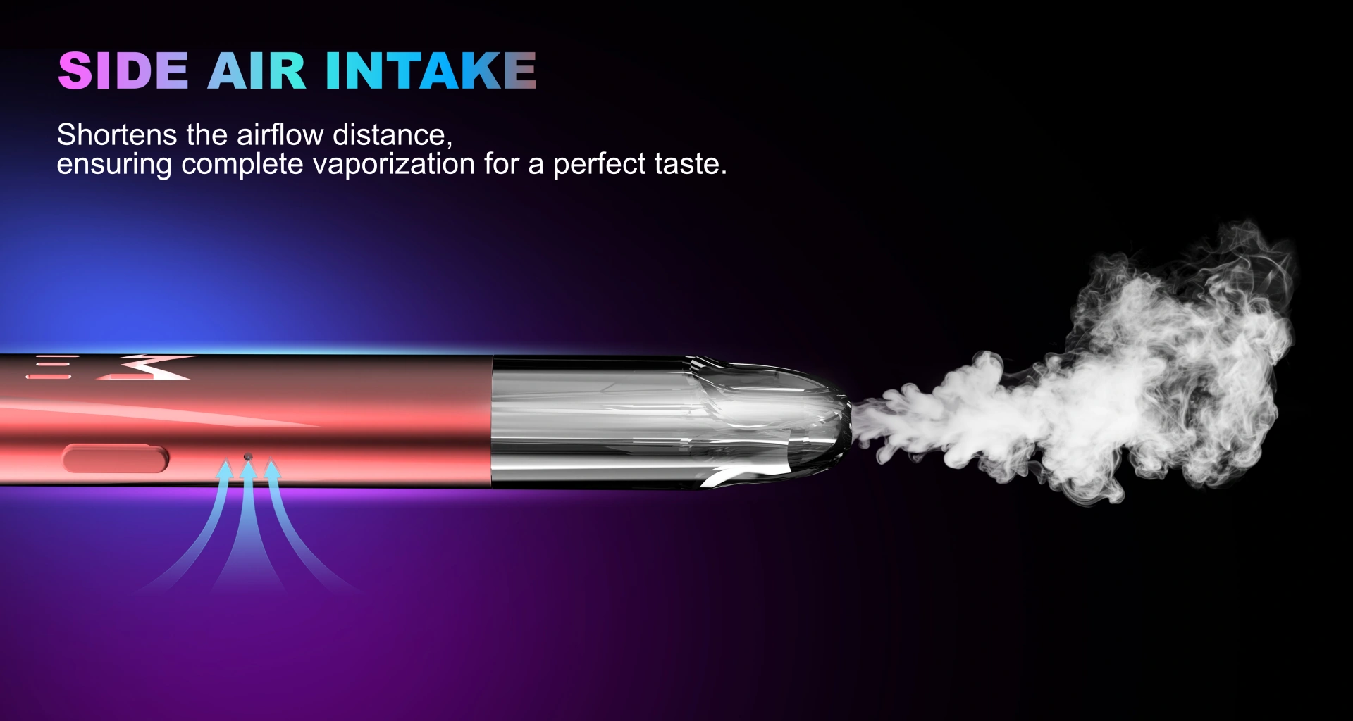 طقم جراب M Zero Pro: مأخذ الهواء الجانبي